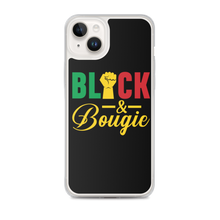Load image into Gallery viewer, Black & Bougie iPhone Case