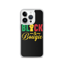 Load image into Gallery viewer, Black & Bougie iPhone Case
