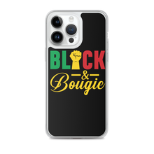Load image into Gallery viewer, Black & Bougie iPhone Case