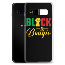 Load image into Gallery viewer, Black & Bougie Samsung Case