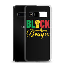 Load image into Gallery viewer, Black & Bougie Samsung Case