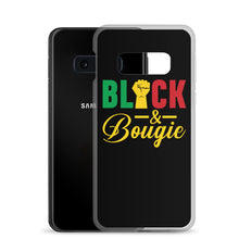 Load image into Gallery viewer, Black & Bougie Samsung Case