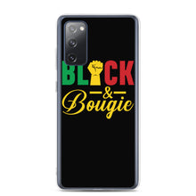 Load image into Gallery viewer, Black & Bougie Samsung Case