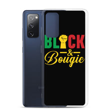 Load image into Gallery viewer, Black & Bougie Samsung Case