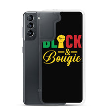 Load image into Gallery viewer, Black & Bougie Samsung Case