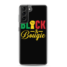 Load image into Gallery viewer, Black & Bougie Samsung Case