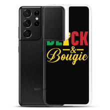 Load image into Gallery viewer, Black & Bougie Samsung Case