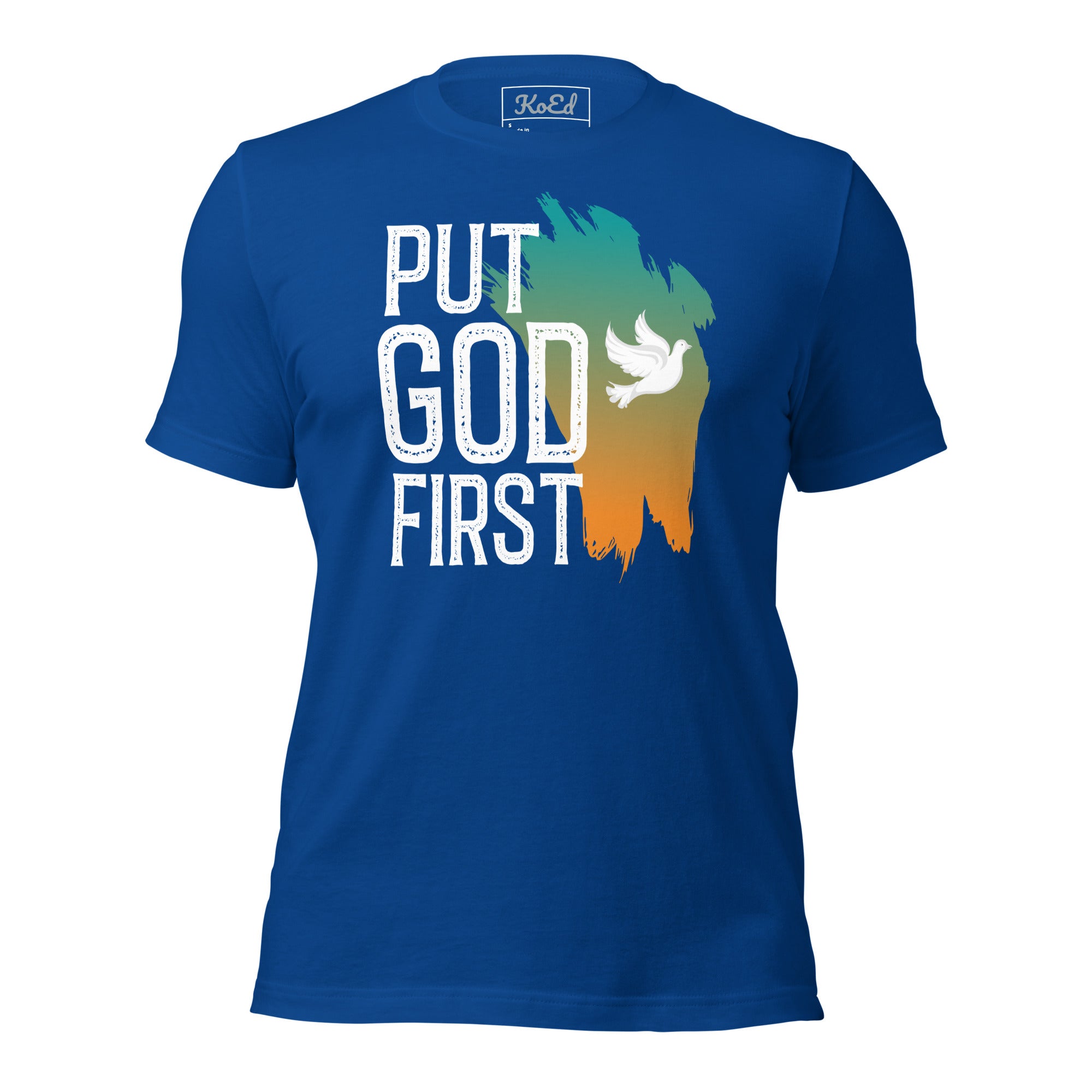 ●Put God First Put God First T-Shirt | Black-Owned – KoEd Wear